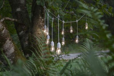 Noortrade String Light ulkovalosarja 10-ledillä valkoinen | Alk. 44,90 €