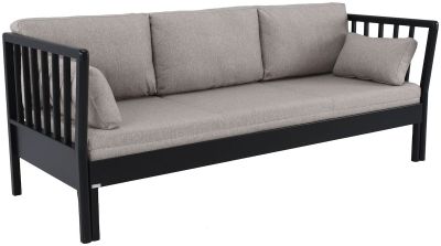Veke Heinz vuodesohva 200 cm musta/beige taittopatjasarja | Alk. 665,00 €