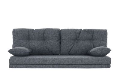 Veke Tupla taittopatjasarja tyynyillä tummanharmaa Hygge 96