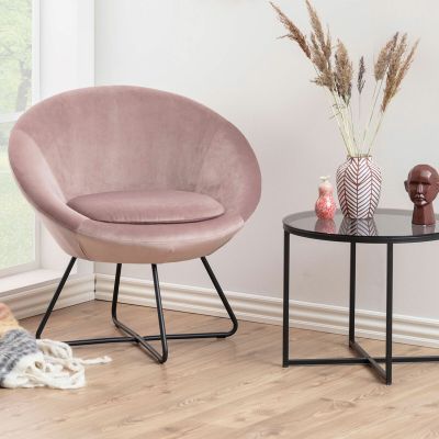 Ei brändiä Center nojatuoli vanha roosa Vic 18 | Alk. 249,00 €
