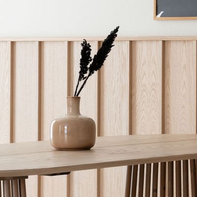 Veke Elsi keraaminen maljakko Ø17,5 cm ruskea