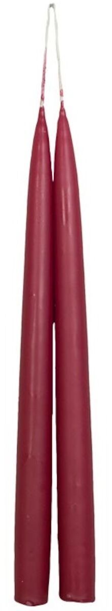 Puttipaja® Puttipaja antiikkikynttilä 30 cm 2 kpl viini