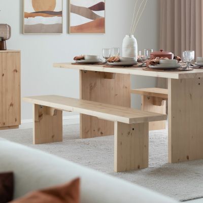 Veke Tyvi penkki 175x35 cm hiekka | Alk. 289,00 €