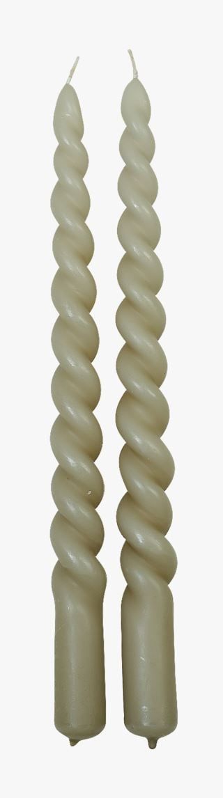 Moments Twisted kruunukynttilä vaalea luonnoväri | Alk. 11,95 €