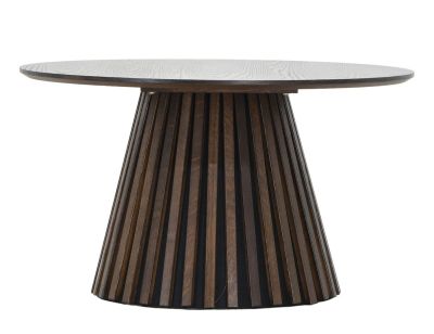 Veke Villa pyöreä sohvapöytä Ø78 cm savutammi