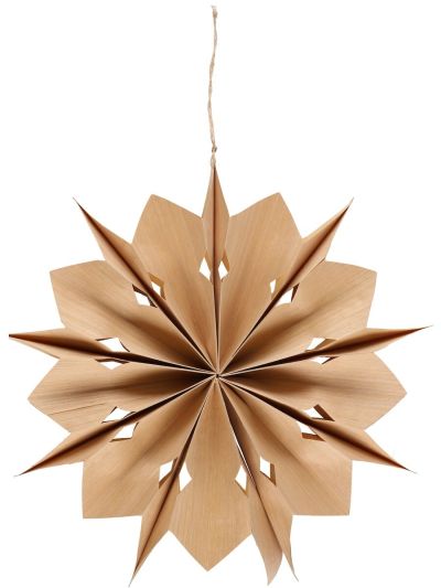 Veke Paperikukka 9-sakarainen 45 cm luonnonvärinen | Alk. 22,90 €