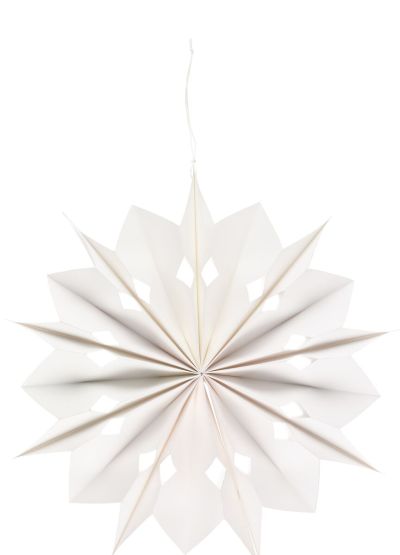 Veke Paperikukka 9-sakarainen 45 cm valkoinen | Alk. 18,90 €
