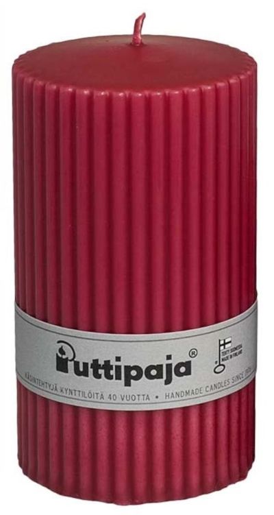 Puttipaja® Puttipaja Vekkikynttilä 12 cm viini | Alk. 8,85 €