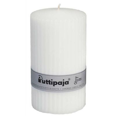Puttipaja® Puttipaja Vekkikynttilä 12 cm valkoinen | Alk. 8,85 €