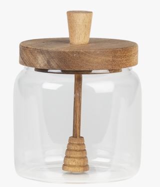 hemtex Louise hunajapurkki läpikuultava