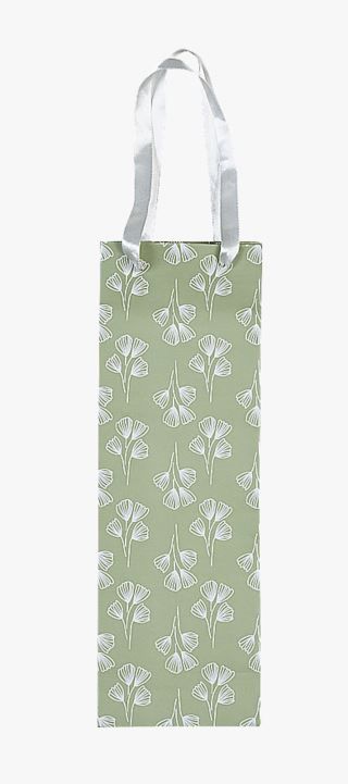 Papertales Bottle Flower lahjapussi vaaleanvihreä | Alk. 1,00 €