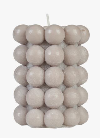Moments Bubble koristekynttilä beige | Alk. 9,95 €