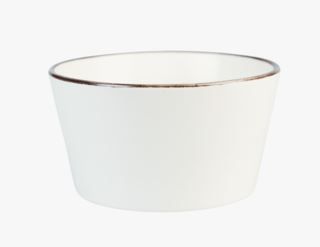 hemtex Bettina kulho valkoinen