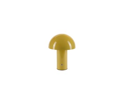 Cozy Living - Glossy Mushroom LED Pöytävalaisin H21,5 Yellow Cozy Living | Alk. 56,00 €
