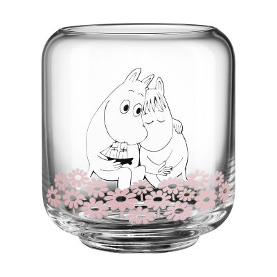 Muurla Moomin kynttilälyhty/maljakko 10 cm Together