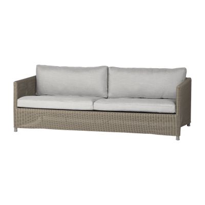 Cane-line Diamond 3-istuttava sohva Natural, caneline natté light grey | Alk. 2 460,00 €