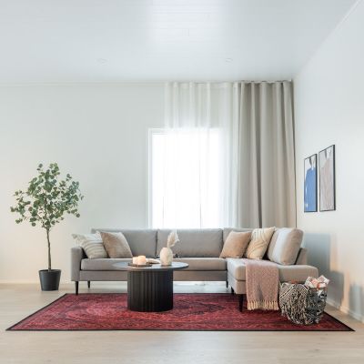 Veke Airisto avokulmasohva oikea, beige Surprise E6V7