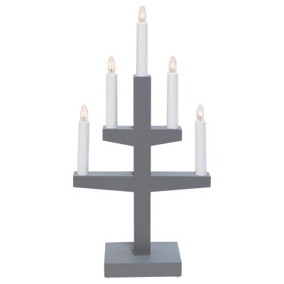 Star Trading Trapp adventtikynttilänjalka 46 cm Harmaa | Alk. 21,90 €
