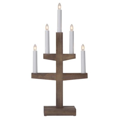 Star Trading Trapp adventtikynttilänjalka 46 cm Ruskea | Alk. 22,10 €