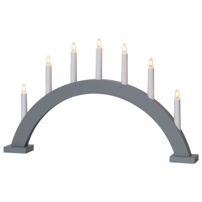 Star Trading Trapp adventtikynttilänjalka kaari Harmaa | Alk. 38,90 €