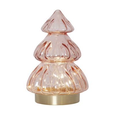 Star Trading Abete pöytäkoriste jouluvalaistus 18 cm Vaaleanpunainen | Alk. 11,90 €