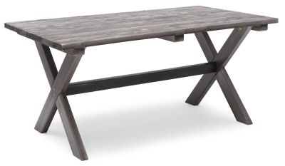 Hillerstorp Shabby chic ruokapöytä 160x86cm harmaa | Alk. 639,00 €