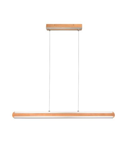 Trio Deacon LED riippuvalaisin harjattu teräs/puu | Alk. 53,00 €