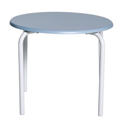 Bloomingville lastenpöytä pyöreä 50 cm sininen