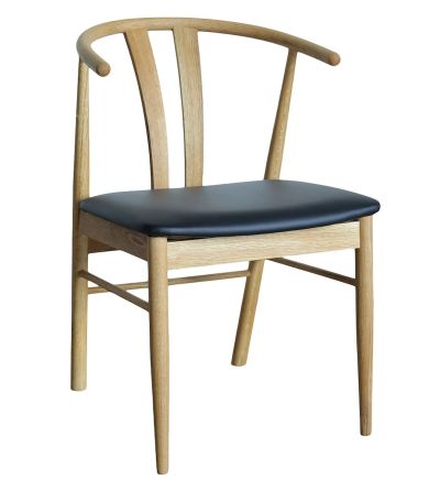 House Nordic Artenara tuoli tammi/musta PU | Alk. 229,00 €