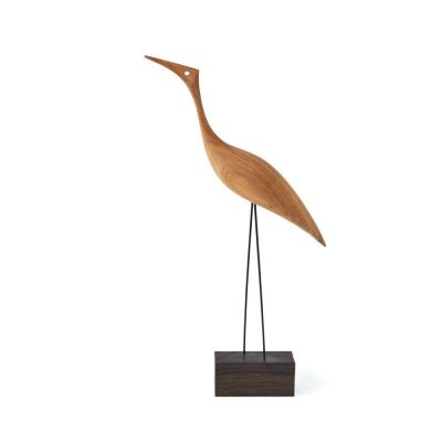 Warm Nordic - Beak Bird Tall Heron Teak | Alk. 93,00 €