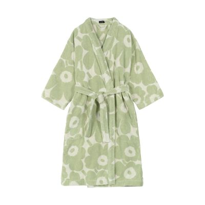 Marimekko Unikko kylpytakki Off white-sage, M | Alk. 130,00 €