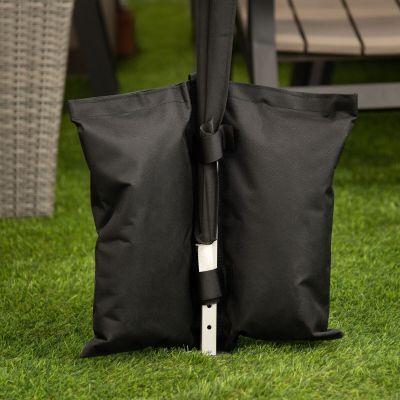 4Living ripustettava paino puutarhakatoksiin 15 kg musta | Alk. 5,00 €