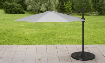 4Living Roman sivuvarjo 3m pyörivä harmaa | Alk. 179,00 €