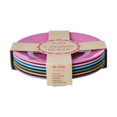 RICE Rice melamiinilautanen 20 cm 6-pakkaus Soft Pink | Alk. 59,90 €