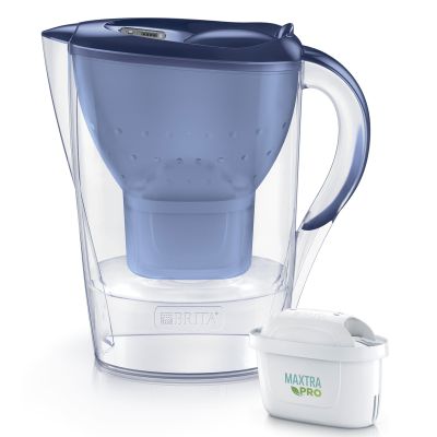 Brita Marella vedensuodatuskannu + 3 suodatinta, sininen | Alk. 39,00 €