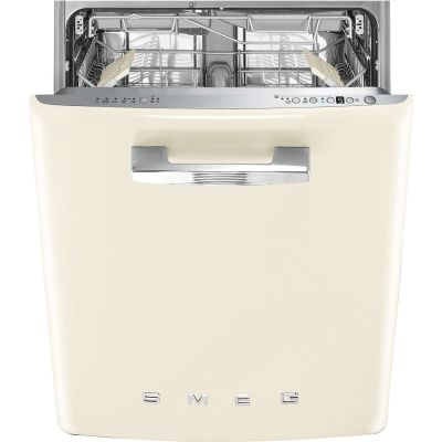 Smeg STFA3 kalusteiden alle sijoitettava astianpesukone, creme | Alk. 1 529,00 €