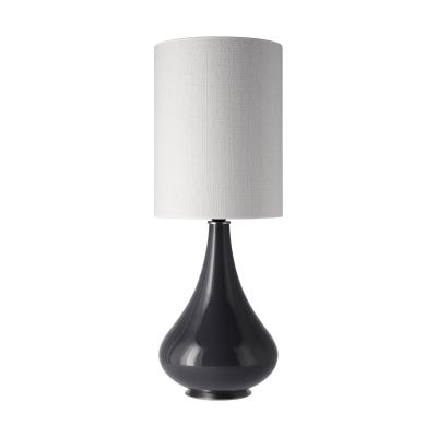 Flavia Lamps Renata-pöytävalaisin harmaalla lampunjalalla Babel Beige L | Alk. 250,09 €