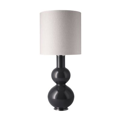 Flavia Lamps Augusta-pöytälamppu harmaalla lampunjalalla Babel Beige M | Alk. 230,09 €