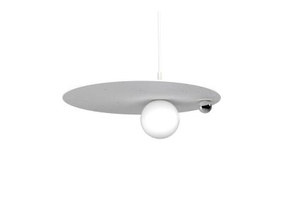 Swedish Ninja - Pluto Big Riippuvalaisin Candycotton White Swedish Ninja