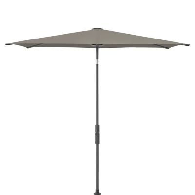 Glatz, Twist parasoll 250x200 cm anthracite Cat.4 461 Taupe