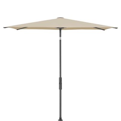 Glatz, Twist parasoll 210x150 cm anthracite Cat.4 422 Cream