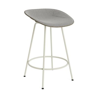 Normann Copenhagen Mat Barstool baarijakkara 65 cm Seaweed-cream steel