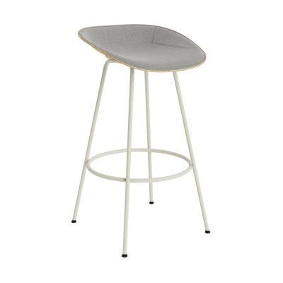 Normann Copenhagen Mat Barstool baarijakkara 75 cm Hemp-cream steel