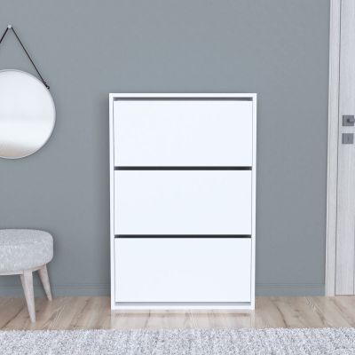 Vivano Koti kenkäkaappi 74x110x24 cm valkoinen | Alk. 49,50 €