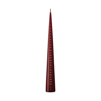 ester & erik ester & erik joulukalenterikynttilä 37 cm 44/2 deep wine | Alk. 20,00 €