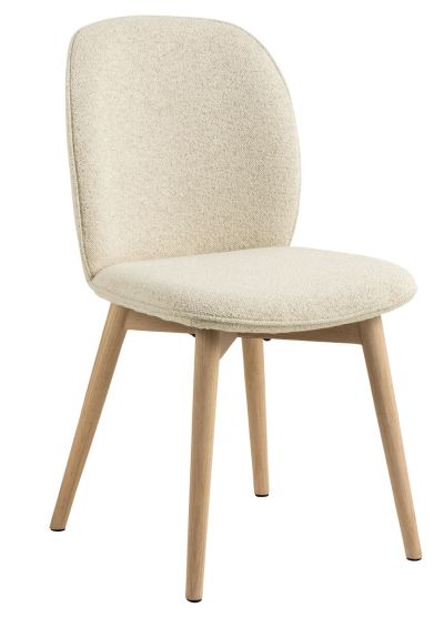 Veke Taiga tuoli kerma Monza 90, jalat valkoöljytty tammi | Alk. 179,00 €