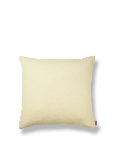 ferm LIVING Heavy tyynynpäällinen 50x50 cm Pellava Sitruuna | Alk. 50,09 €
