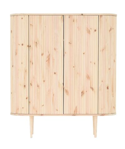 Veke Taimi kaappi 111x41x127,5 cm puuvalmis rakennussarja