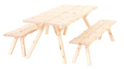 Veke Lana 6-hengen penkkiryhmä puuvalmis | Alk. 873,00 €