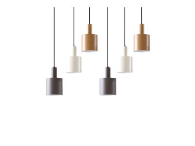 Lindby - Ovelia 6 Riippuvalaisin Black/Brown/Beige Lindby | Alk. 72,90 €